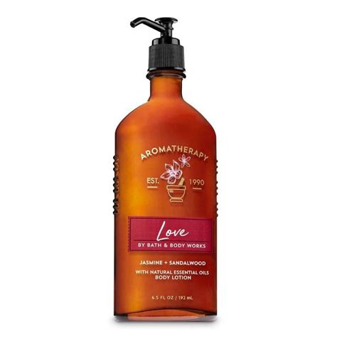 Bath And Body Works Aromatherapy Body Lotion Jasmine Sandalwood Love