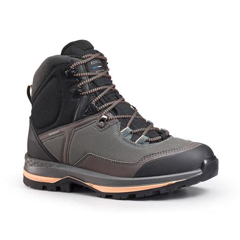 Bota Para Trekking Impermeável - Bota sintética impermeável de trekking crosscontact Ontrail mt100 - Faz ...