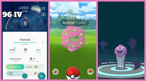 SHINY YAMASK CATCH & EVOLUTION IN POKEMON GO! Finishing the Spiritomb ...