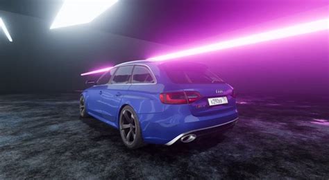 Мод Audi Rs4 V10 ДЛЯ Beamngdrive Beamng Drive