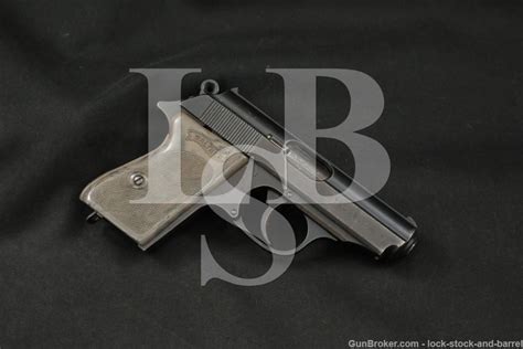 Wwii Nazi Police Walther Ppk Acp Mm Semi Automatic Pistol