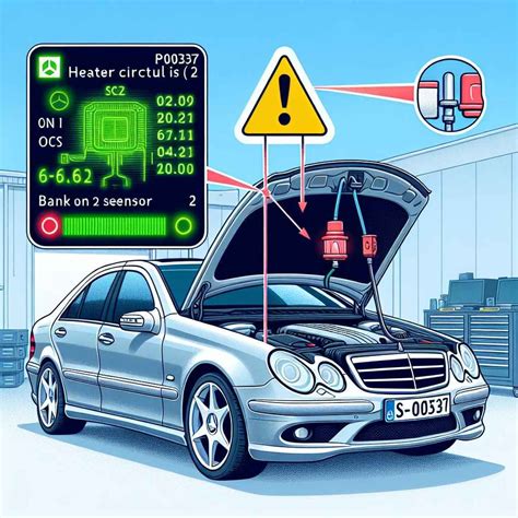 P0037 Mercedes: Heated Oxygen Sensor (HO2S) Heater Circuit Low Voltage ...
