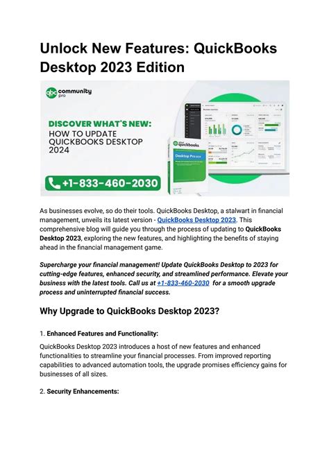 Unlock New Features Quickbooks Desktop 2023 Edition By Robin Issuu