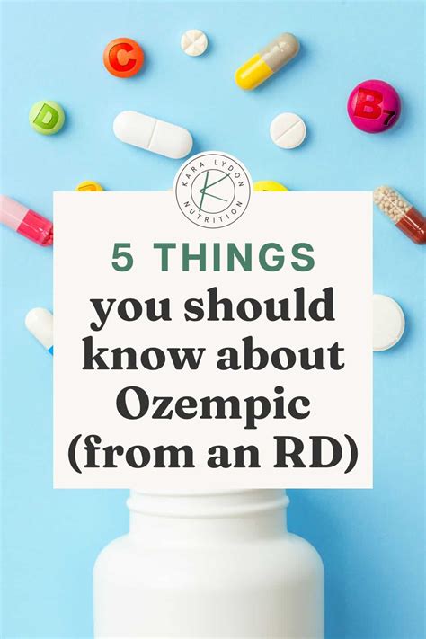 5 things you should know about Ozempic from a dietitian | Kara Lydon