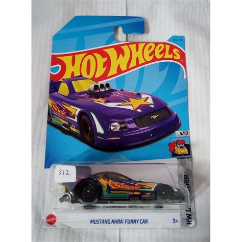 Jual Hot Wheels Mustang NHRA Funny Car HW Drag Strip Purple Shopee Indonesia