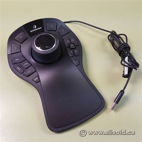 3Dconnexion SpaceMouse Pro 3DX-700040 15 Buttons Wired Mouse - Allsold ...
