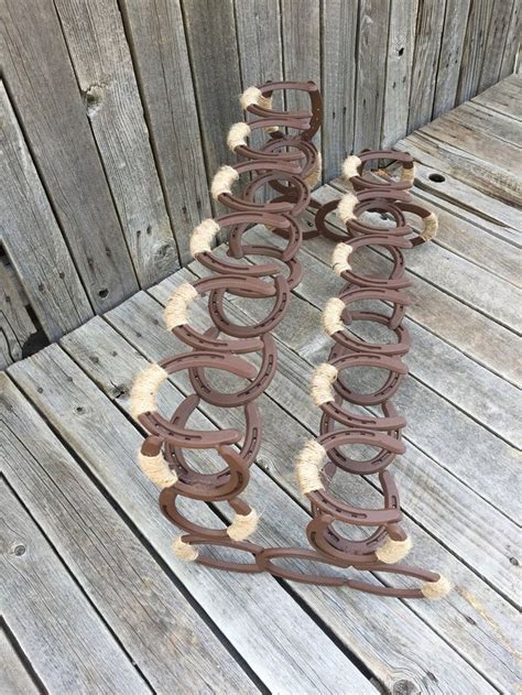 Horseshoe Boot Rack Boot Rack Southern Decor Horseshoe Art