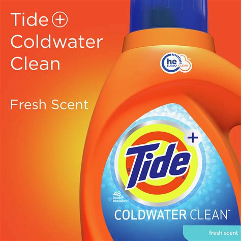 Tide Coldwater Clean Fresh He Turbo Clean Liquid Laundry Detergent 92