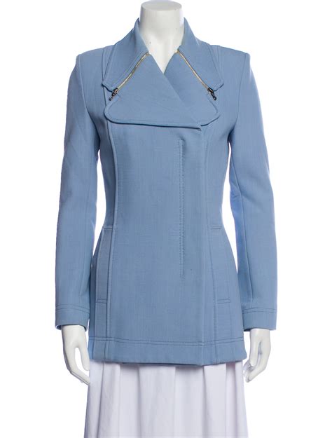 Roland Mouret Coat Blue Coats Clothing Rol The Realreal