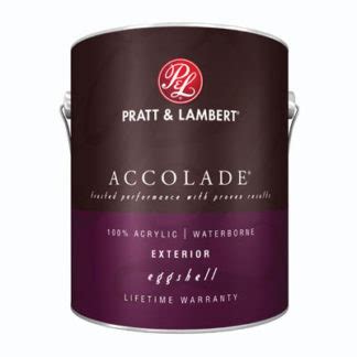 Pratt Lambert Accolade Exterior 100 Acrylic Waterborne Eggshell