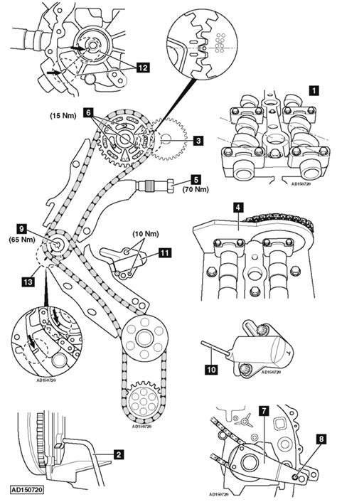 How To Replace Timing Chains On Audi A4 B8 1 8 Tfsi Quattro Timing