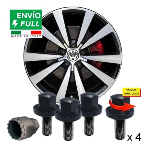 Gorila Set 4 Birlos Seguridad Vw Vento 2 Llaves Meses sin interés