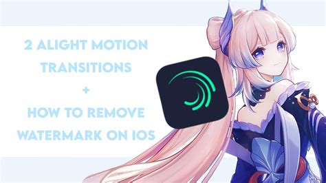 ˏˋsimple alight motion transitions tutorial how to get rid of