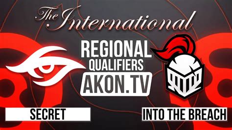 Dota Ru Team Secret Vs Itb Bo The International Xi Europe