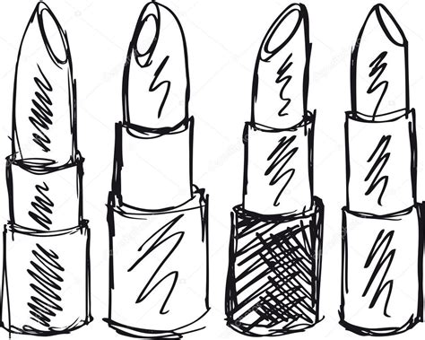 Lipstick Sketch Drawing Lipstutorial Org