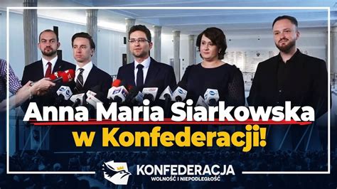 Poseł Anna Maria Siarkowska odchodzi z klubu PiS Przechodzi do koła