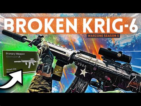 Krig 6 Warzone loadout – best attachments, perks, and equipment