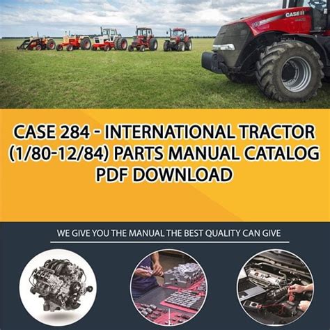 case  international tractor   parts manual catalog