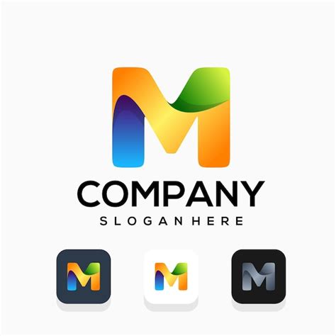 Premium Vector Modern Letter M Logo Design