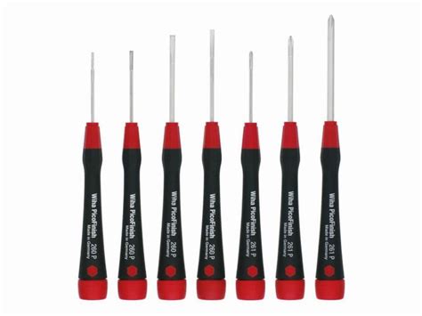 Wiha 260pfk7 Picofinish Slottedphillips Screwdriver Set Wiha