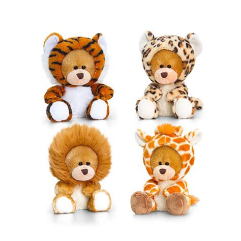 Keel Toys, Плюшено мече с костюм на тигър - Малчугани