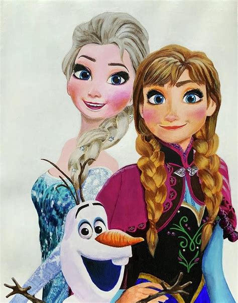 Disney Frozen Paintings Canvas