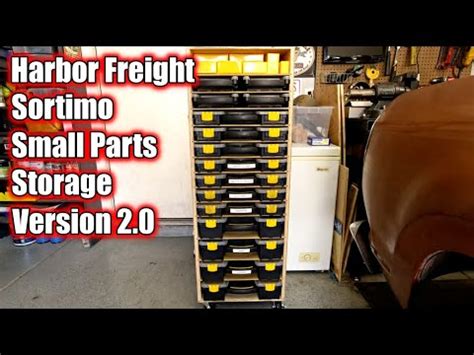 Harbor Freight Sortimo Storage Bin Small Parts Case Organizer One Day