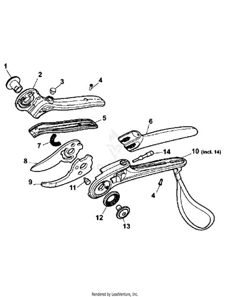 Troy Bilt Rr5000 490 851 Y011 Pruner Partswarehouse