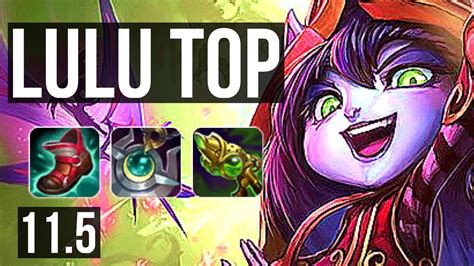 LULU Vs GNAR TOP Rank 3 Lulu 6 0 6 Dominating KR Challenger