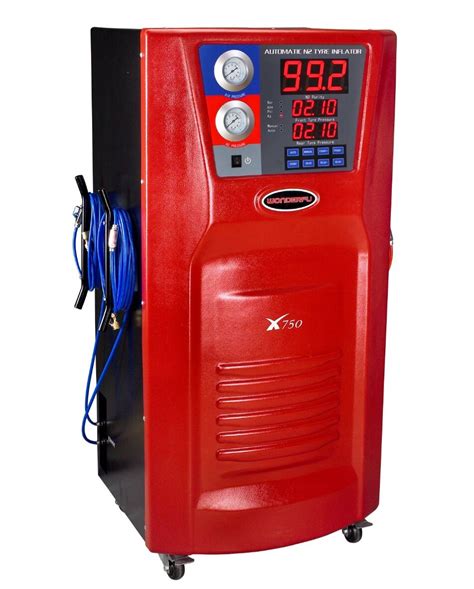 Nitrogen Tyre Inflation Full Automatic Nitrogen 220v Red Color