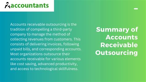 Ppt Maximizing Cash Flow The Usefulness Of Accounts Receivable Outsourcing Powerpoint