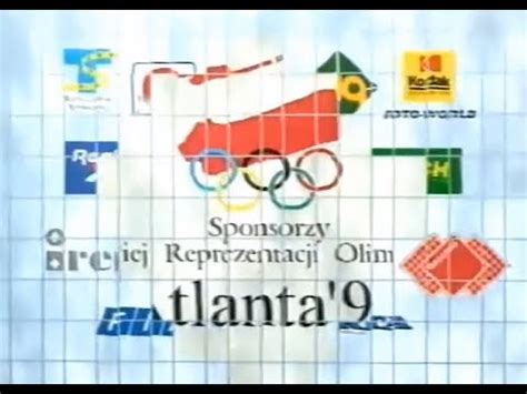 Reklama Fiat Sponsor Polskiej Reprezentacji Olimpijskiej Atlanta