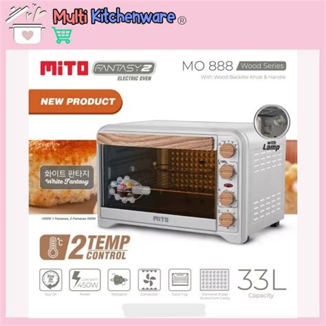 Jual Oven Mito Fantasy MO 888 Kapasitas 33 Liter New Color 2023 Wood