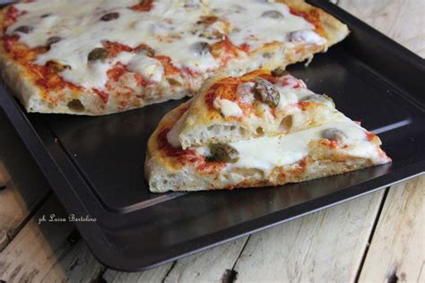 Pizza In Teglia Con Lievito Madre A Lunga Lievitazione La Magica