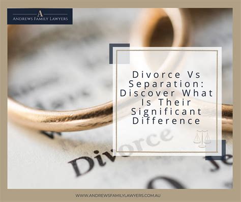 Divorce Vs Separation What Is Their Significant Difference