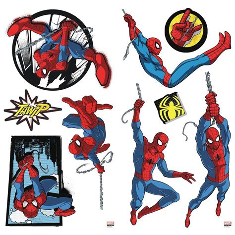 SPIDER-MAN - ULTIMATE SPIDER-MAN COMIC PEEL AND STICK WALL DECALS