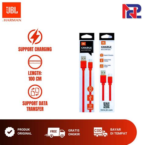 Jual Jbl Kabel Data Usb To Micro Support Data Transfer Panjang Cm