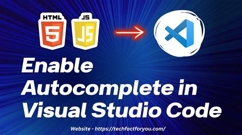 How To Autocomplete For Html And Js In Visual Studio Vs Code