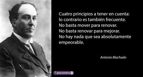 Frases Po Ticas De Antonio Machado