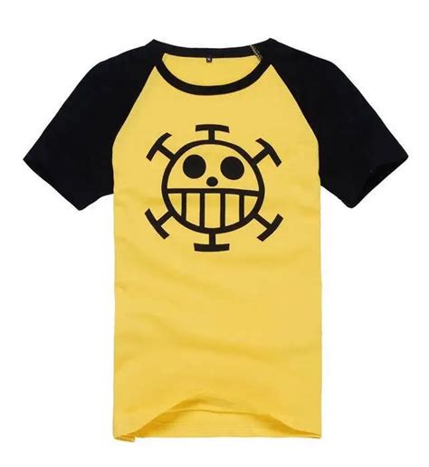 One Piece Trafalgar Law T Shirt Cosplay Costumes Unisex Tops Cartoon