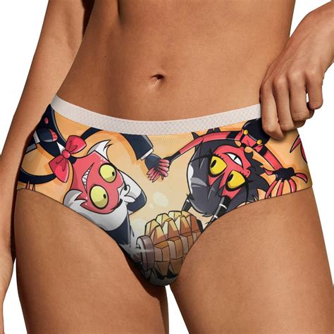 Characters Helluva Boss Women S Lace Brief Breathable Sexy Elastic Bikini Hipster Panties Lady