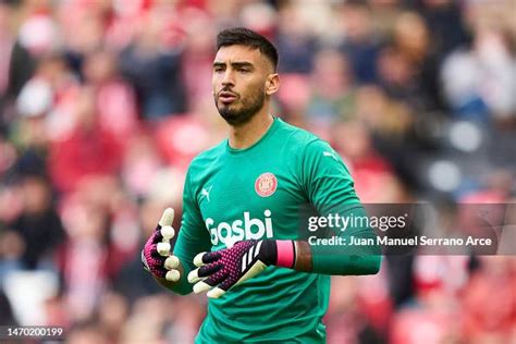 Paulo Gazzaniga Of Girona Fc Reacts During The Laliga Santander Match