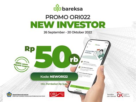 Pertama Beli Sbn Ritel Ori Di Bareksa Raih Reksadana Rp Ribu