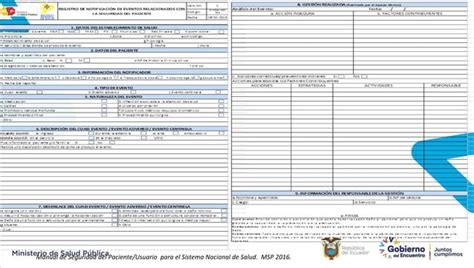 Manual De Seguridad Paciente Msp Ecuadorptx Ppt