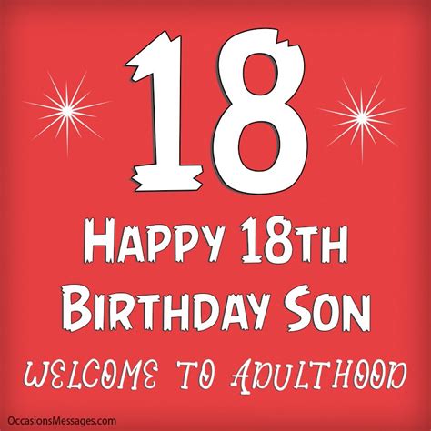 Happy Th Birthday Son Images