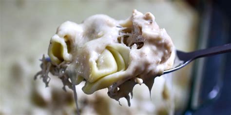 Baked Chicken Tortellini Alfredo Recipe