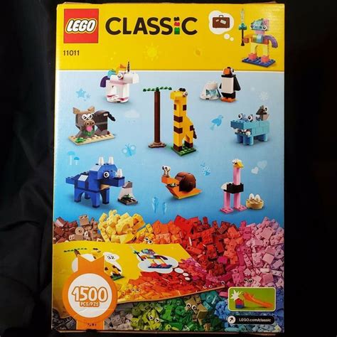 Lego Classic Bricks And Animals Set 11011 1500pcs Brick Separator