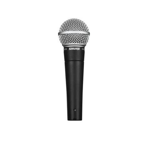 Micrófono Dinámico Vocal Shure Sm58 Con Cable Xlr Audiomusica