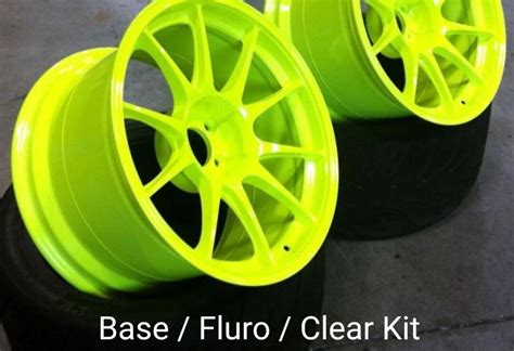 1l Spray Chief Fluro Yellow Base And Fluro Kit Bcs Auto Paints