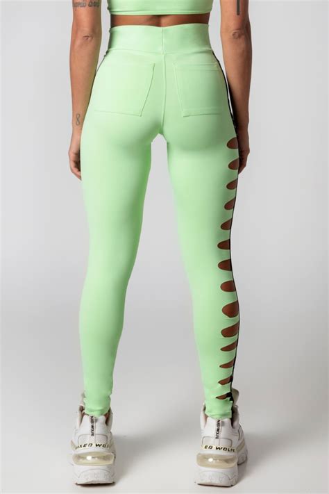 Fit You Legging Gym Girl Verde Claro Laser Hipkini